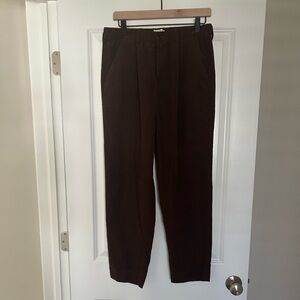 Madewell Tall Corduroy Pull-On Mid-Rise Jogger Pants